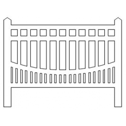 Barrières béton 117 type EST (-HO-)
